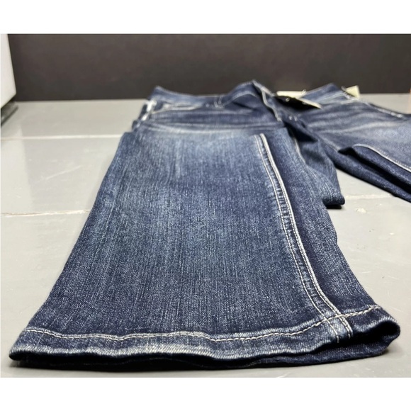 Maurices Womens Slim Boot Cut Mid Rise Embroidered Jeans Size 2 Short NEW W/Tag - Picture 6 of 12